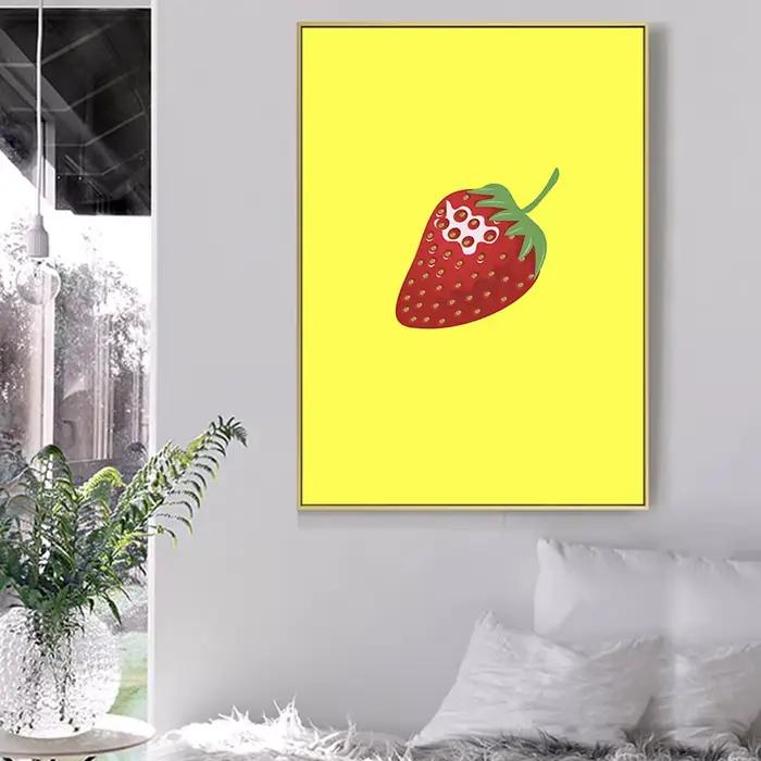 Affiches de peinture sur toile de fruits