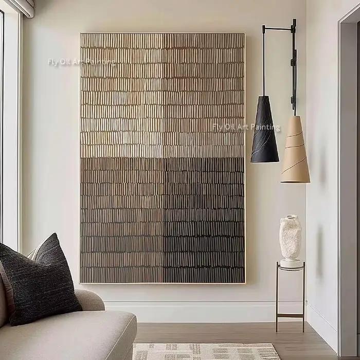 Peinture à l'huile sur toile épaisse sur toile