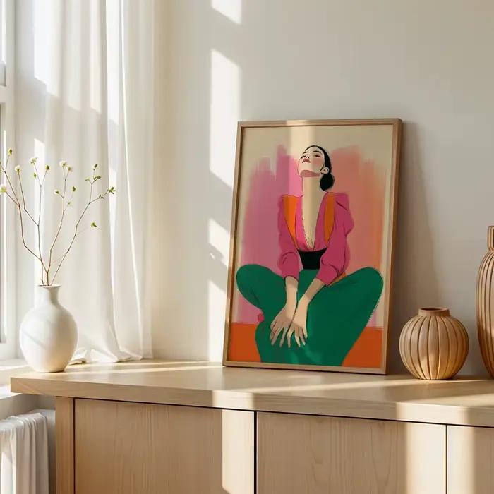 Impression d'art mural sur toile