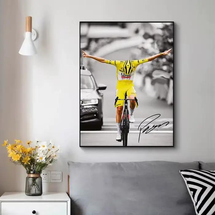 Affiches de Champion du monde de cyclisme Tadej Pogacar