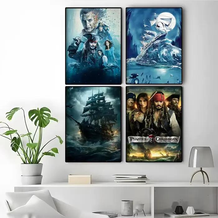 Affiche HD Pirates des Caraïbes La Malédiction de la Perle Noire