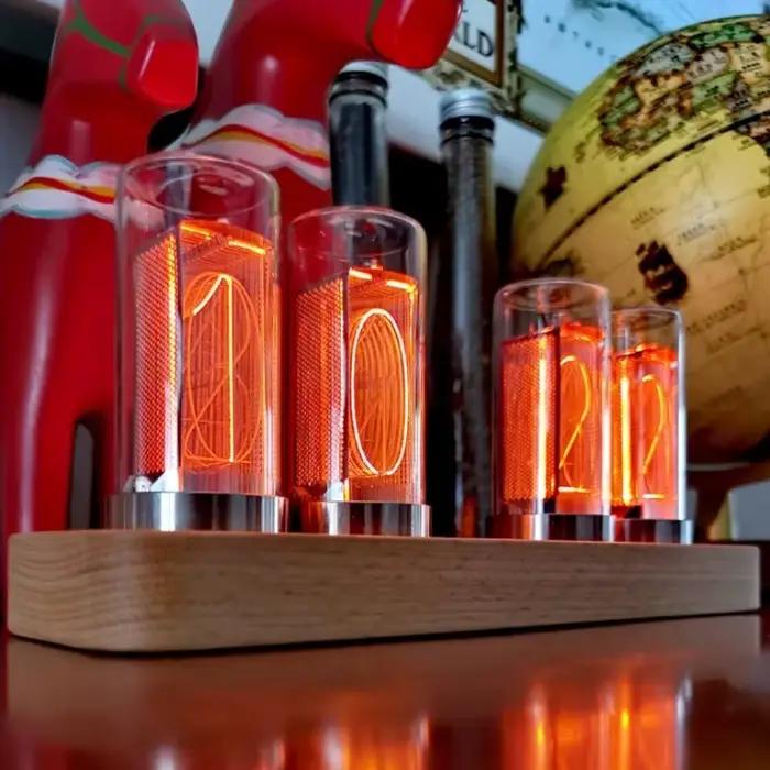 Horloge de bureau numérique LED