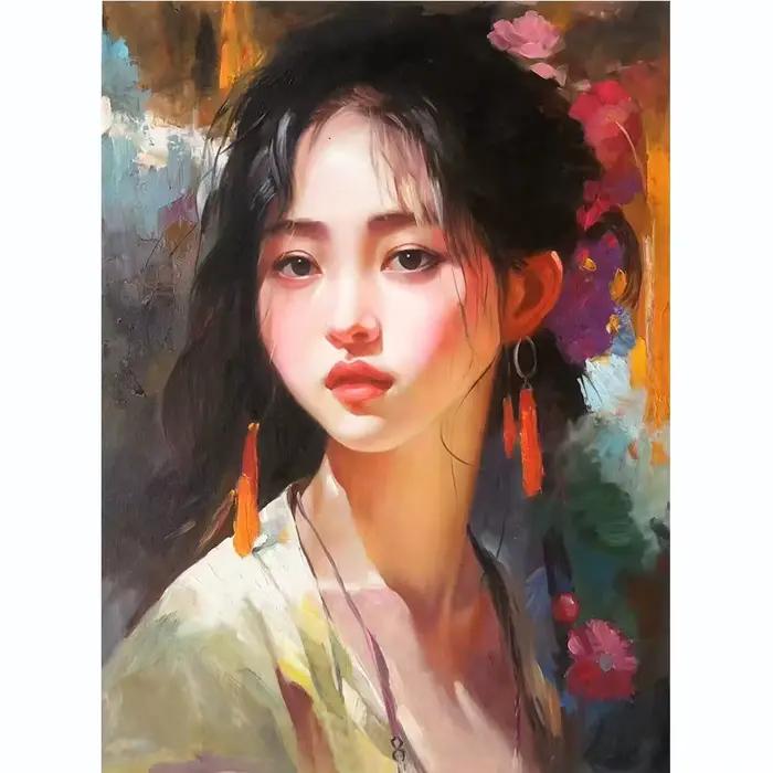 Peinture à l'huile personnalisée peinte à la main