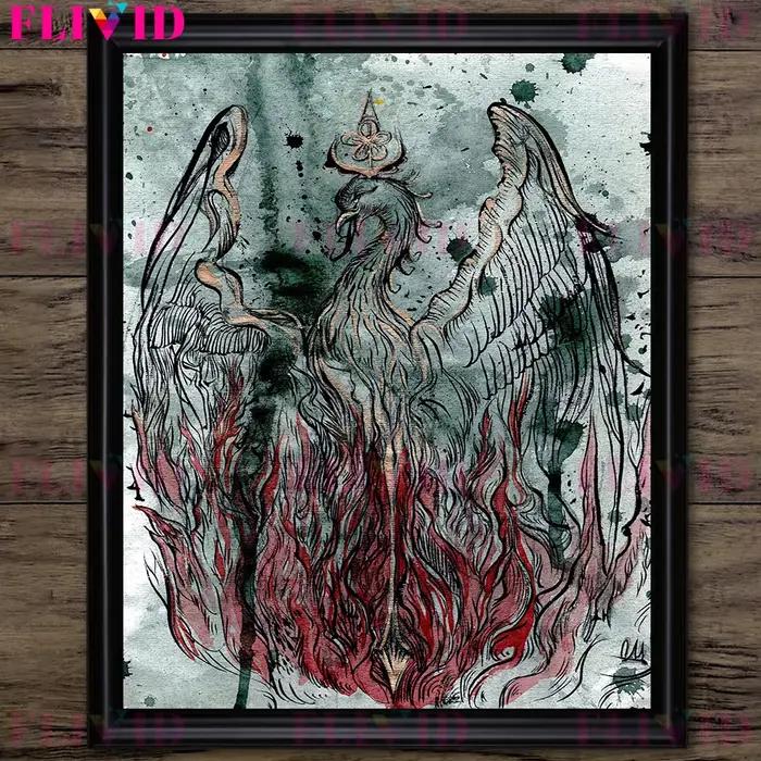 Alchimiste Nature Botanique Illustration Vintage mur Art toile peinture sombre sorcellerie esthétique Art affiche imprimer décor à la maison
