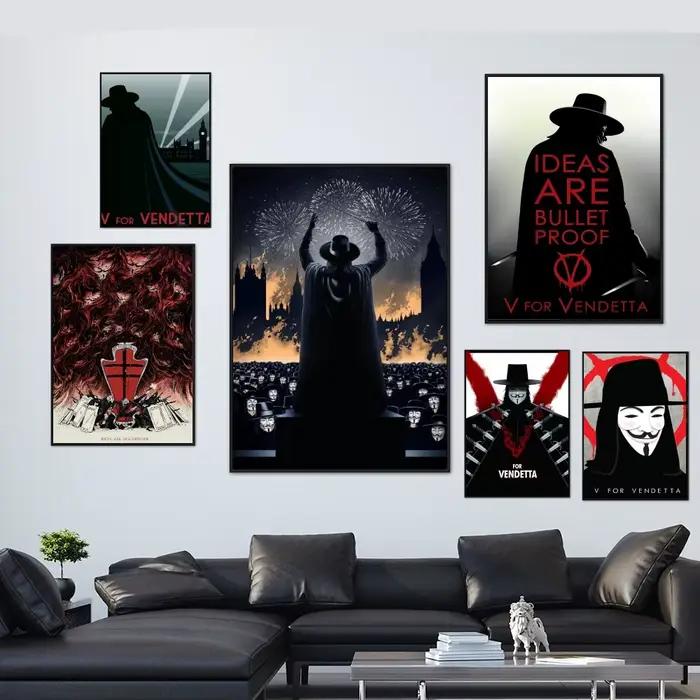 Impression d'affiche de film de V For Vendetta