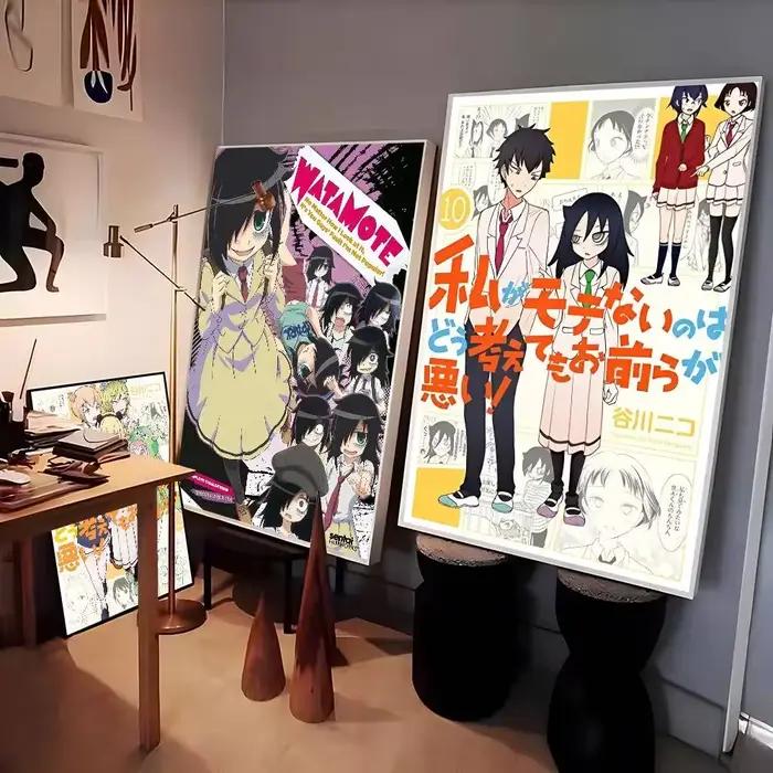 Affiche autocollante Anime w-watamote kuroki Tomoko