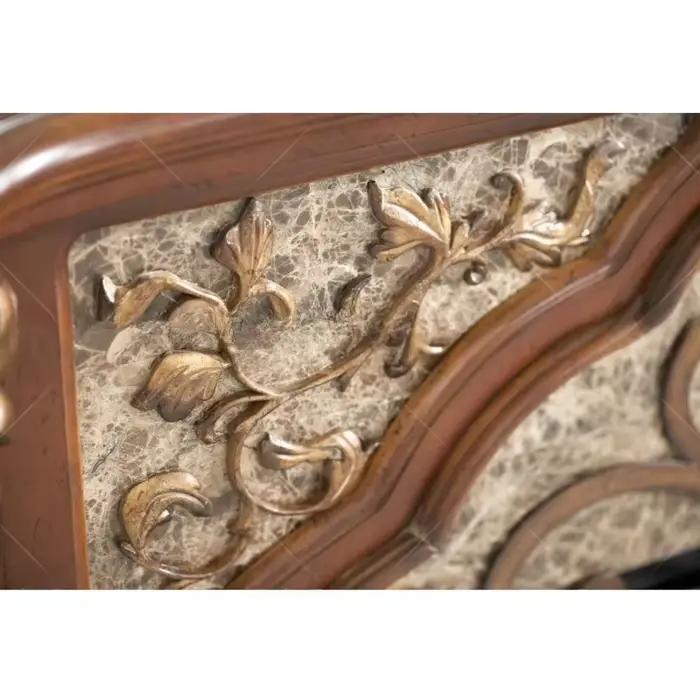 Meubles de salon, cadre sculpté en bois massif fait à la main, décoration antique