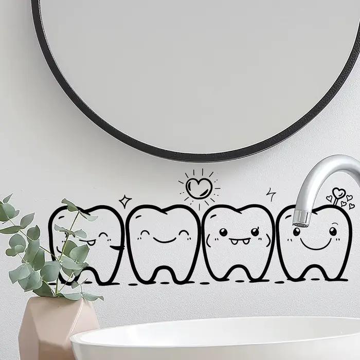 Autocollant mural d'art moderne en PVC imperméable