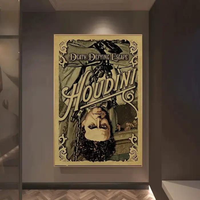 Affiche Vintage Harry Houdini