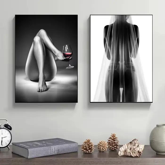 Affiche d'art Mural de femme nue Sexy