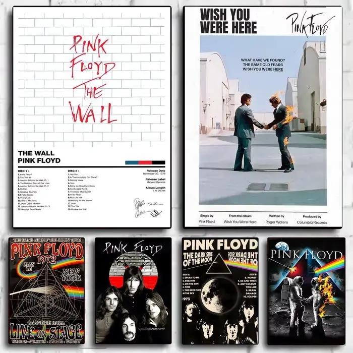 Affiche d'album classique Pop Band P_Pink F_Floyd