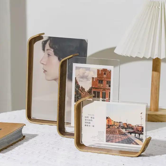 Cadre Photo transparent en acrylique créatif
