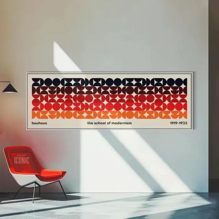 Toile moderne du milieu du siècle