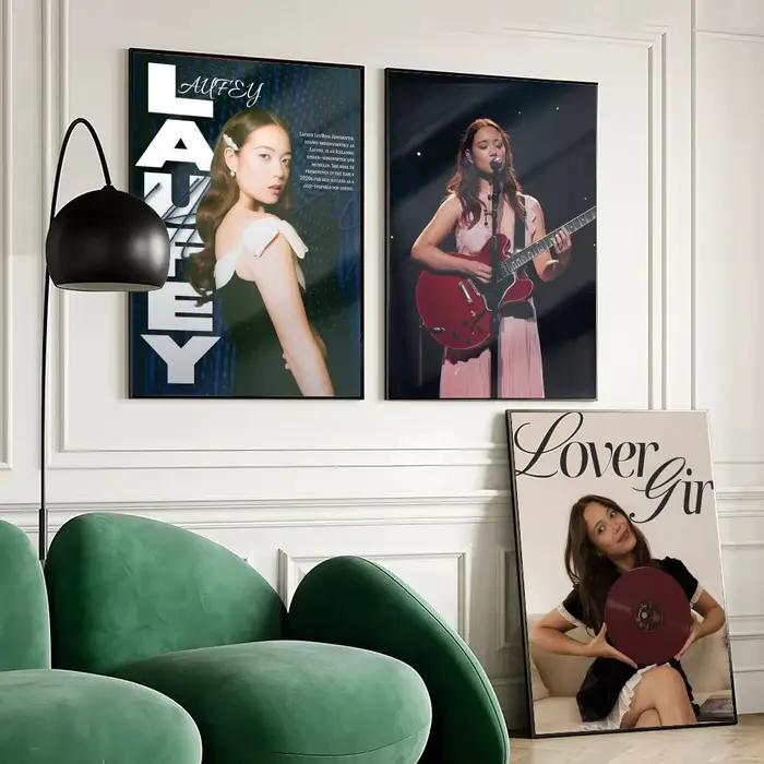 Affiche Laufeyer populaire, impression vintage HD, imperméable, pour décoration murale, décoration intérieure, DIY, durable