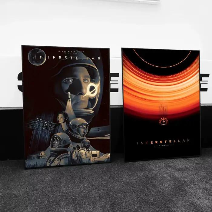 Affiche d'art murale classique du film I-Interstellar