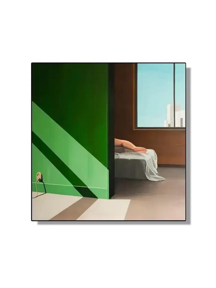 Affiche de toile de paysage abstrait