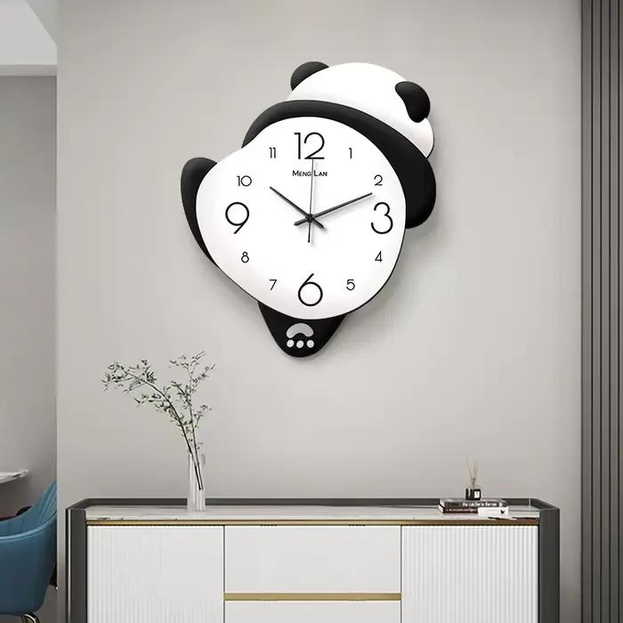 Animal Kawaii horloge murale Unique salon pendule mignon