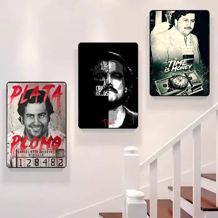Pablo Escobar personnage légende rétro Vintage affiche Art mur maison salon chambre Bar décor esthétique toile peinture salle