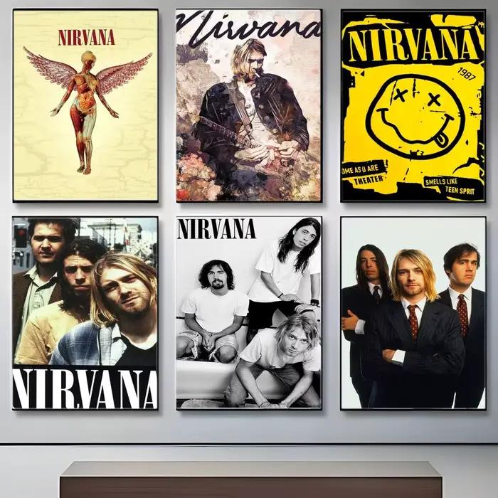 Affiche Punk Hard Rock N-Nirvana