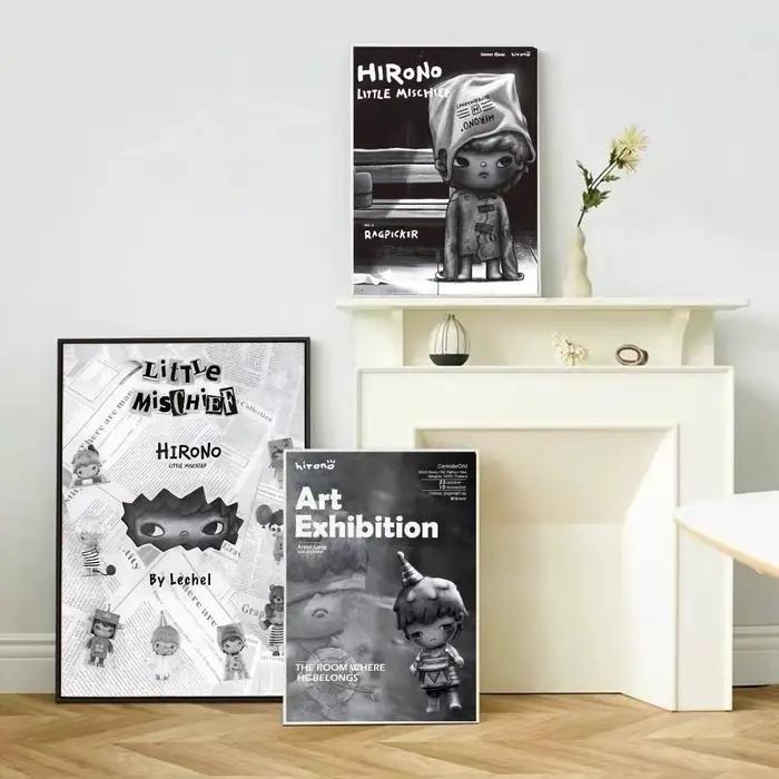 Affiche de dessin animé H-HIRONOES