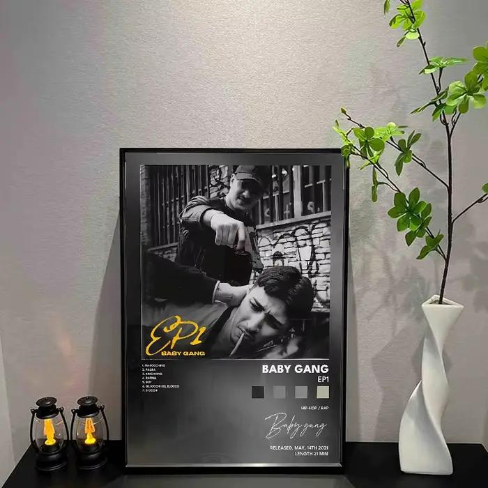 B-baby g-gang affiche Album de musique toile impression mur Art chambre décor mur Art