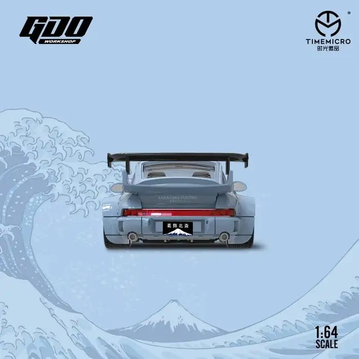 1:64 RWB964 La grande vague de Kanagawa Peinture pour collection et affichage