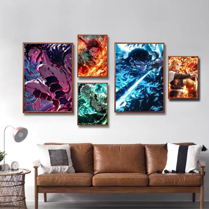 Affiche de dessin animé Demon Slayer