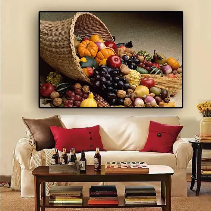 Affiches de fournitures de cuisine de fruits et légumes