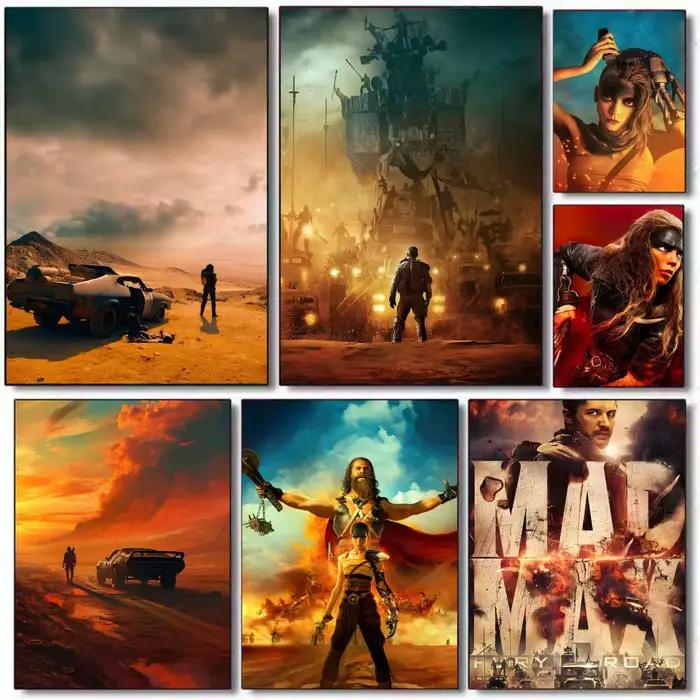 Affiche de film rétro C-Classic Mad Max 4 Fury Roads