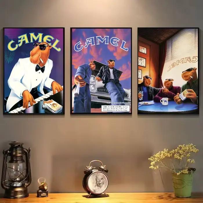 Affiche Vintage C-Camel C-Cigarettes