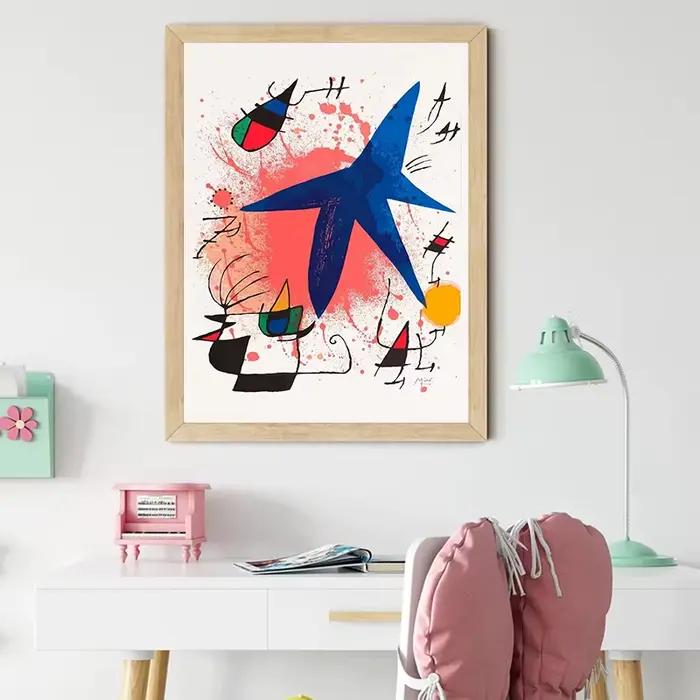 Tableaux sur toile de l'artiste célèbre Joan Miró