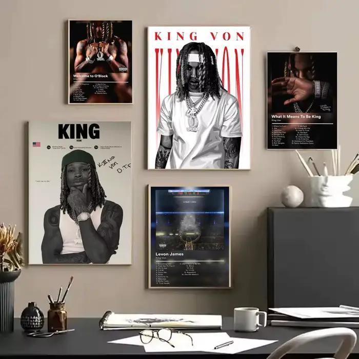 Affiche du rappeur K-King Von