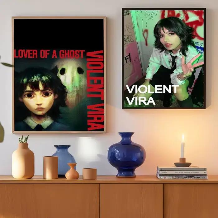 Affiche imprimée VIOLENT VIRA Music Lover of a Ghost