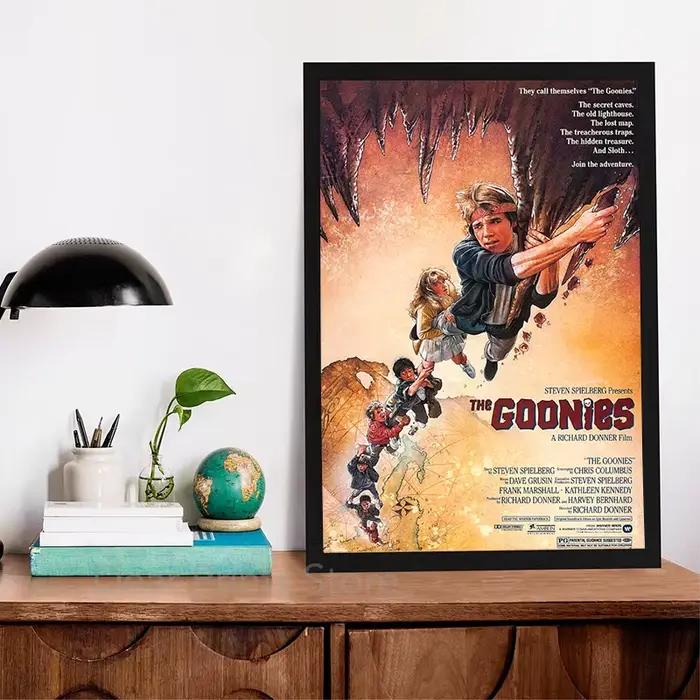 Affiche de carte au trésor des Goonies