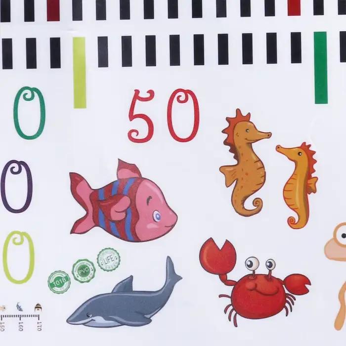 Affiche de tableau d'animaux de mer pour chambre de bébé