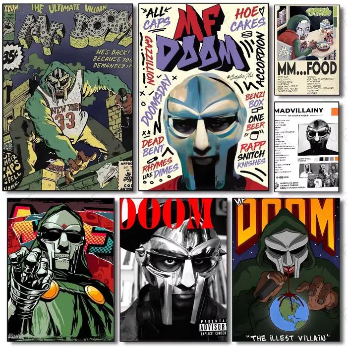 Affiche murale polyvalente MF D-Doom Madlib