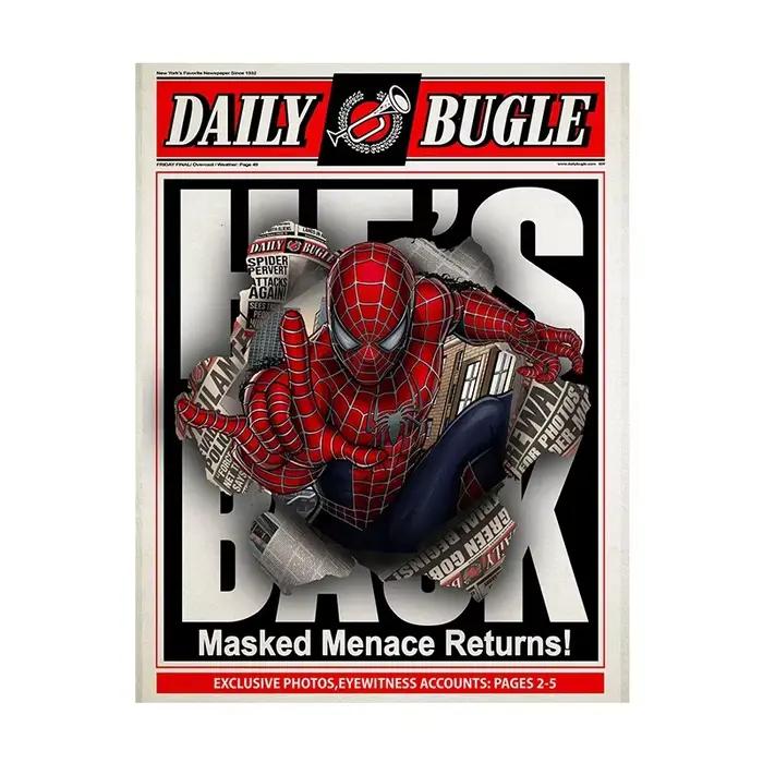 Poster et impression amusants de Spiderman de Marvel