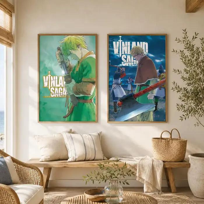 Affiche historique d'anime V-Vinland Saga