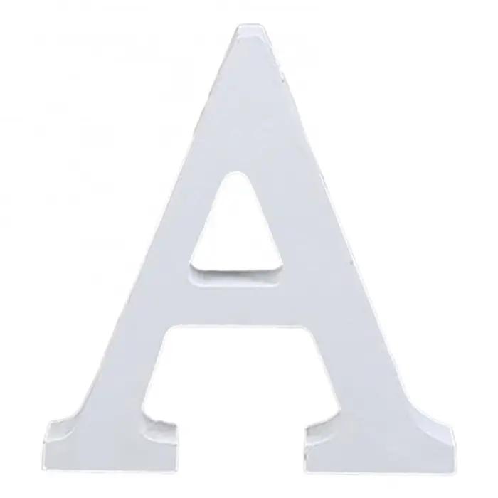 6cm nouveau 1pc grande lettre en bois Alphabet tenture murale fête de mariage maison boutique décoration