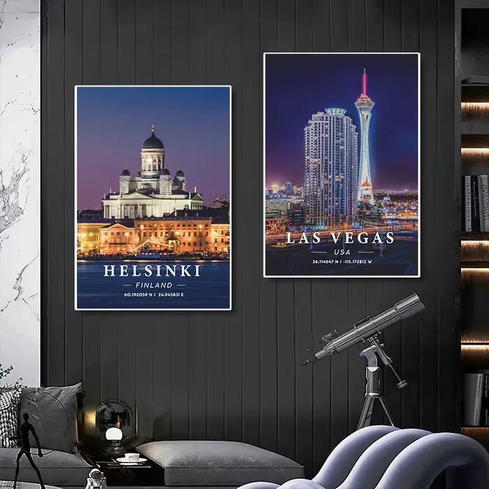 Affiches et impressions sur toile de paysages de Paris