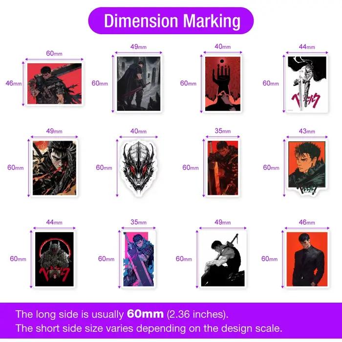 Autocollants Manga Berserk