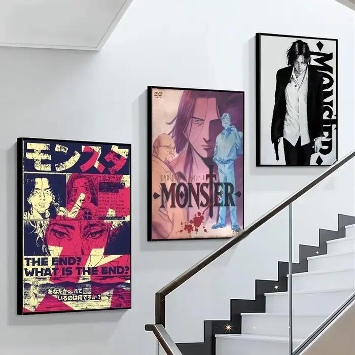 Monster Anime – Art mural rétro classique