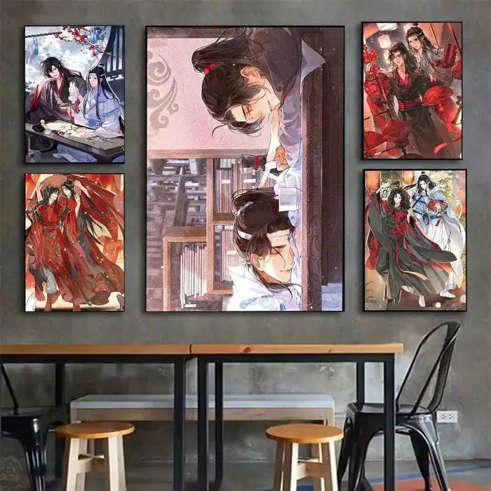 Grand maître de la culture démoniaque troisième affiche toile peinture