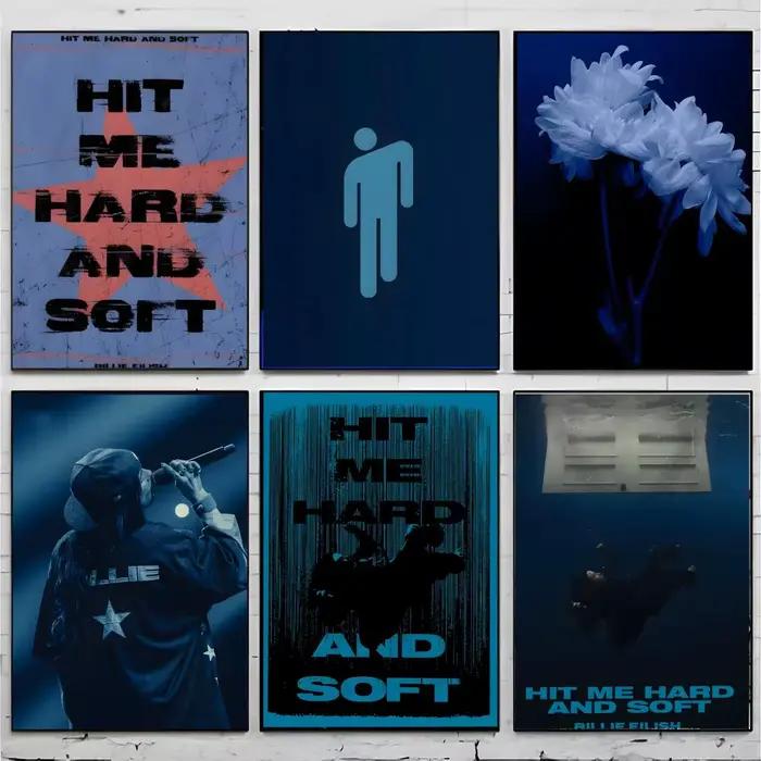 Affiche Pop Album Hit Me Hard and Soft