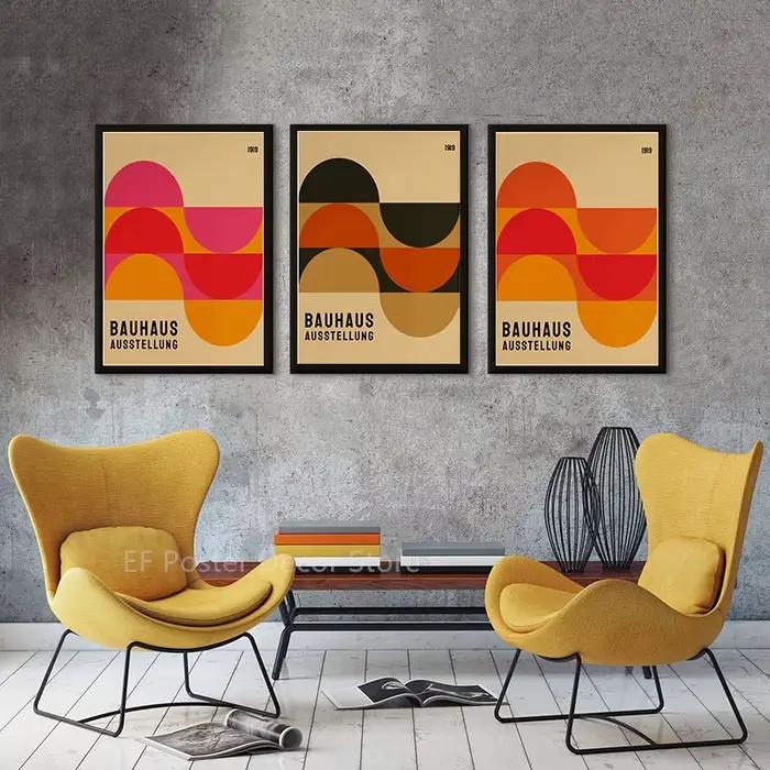 Affiche d'exposition abstraite de Kevin facilement