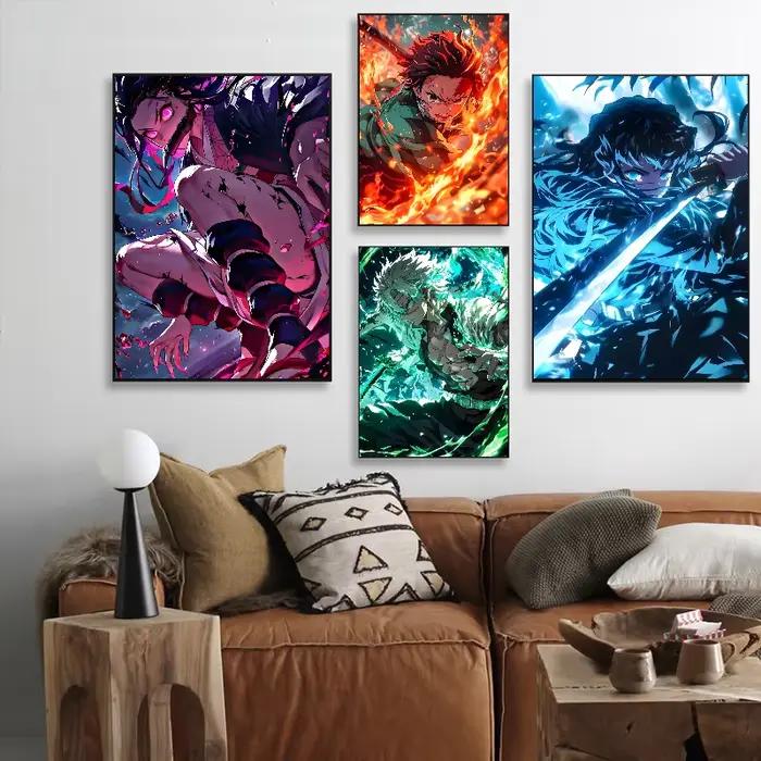 Affiche de dessin animé Demon Slayer