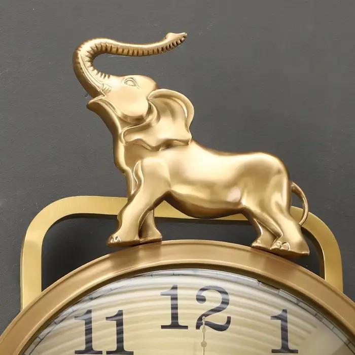 Horloge murale Design industriel moderne suspendu minimaliste intérieur