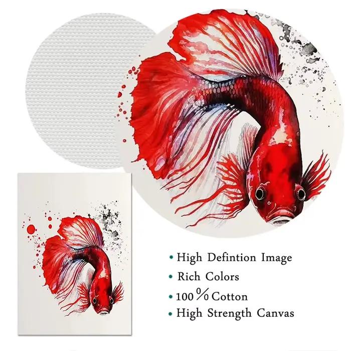 Affiche murale en forme d'animal de mer