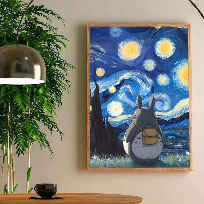 Affiches Anime T-Totoro