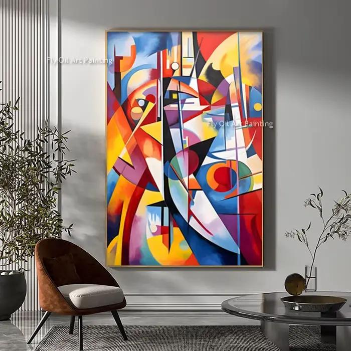 Peinture à l'huile peinte à la main Wassily Kandinsky